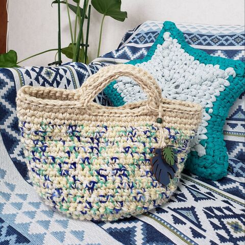 100均と麻ひもを引き揃え ちょっとそこまでバッグをハンドメイド 暮らしニスタ 100均と麻ひもを引き揃え ちょっとそこまでバッグをハンドメイド 暮らしニスタ