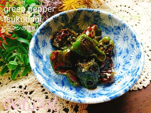 ピーマン大量消費 保存も ピーマンの佃煮 暮らしニスタ