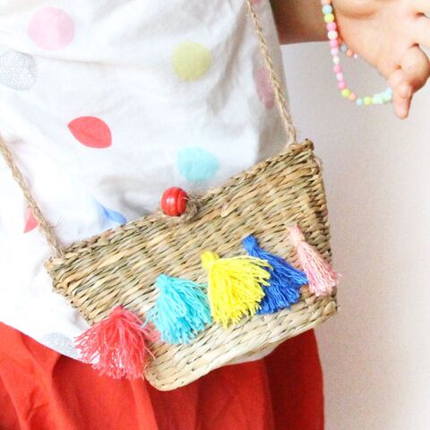 簡単 100円子供ショルダーバッグ カゴポーチの作り方 暮らしニスタ
