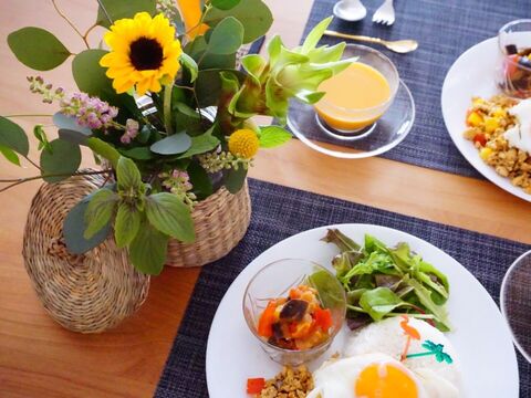 食卓に花を 暮らしニスタ 食卓に花を 暮らしニスタ