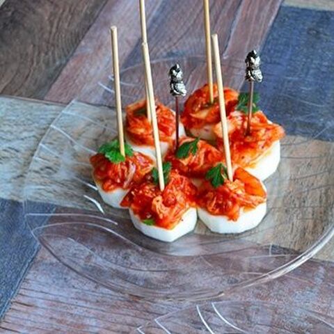 スピードレシピ 長芋キムチのっけ ご飯がすすむ 野菜のおかず オマケのもう一品付き 暮らしニスタ