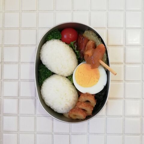 俵型おにぎりのうさちゃんでお月見弁当 暮らしニスタ