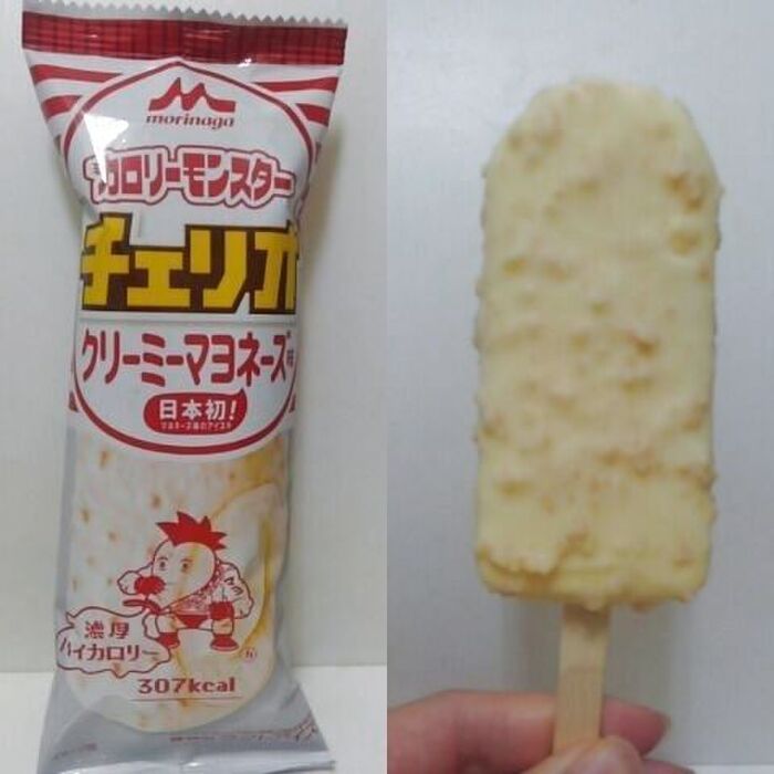 日本初マヨネーズ味のアイス！