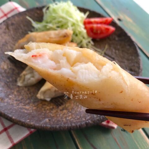 おつまみにもオススメ 身体や脳の老化防止に エビと山芋のサクホク春巻き 暮らしニスタ
