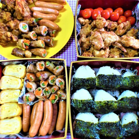 メインは塩ゴマ油で炊いたお米で塩むすび 暮らしニスタ
