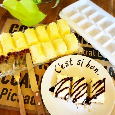 製氷皿でいっぺんに作れる 一口サイズのレアチーズケーキ 暮らしニスタ 製氷皿でいっぺんに作れる 一口サイズのレアチーズケーキ 暮らしニスタ