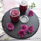 色々使えて便利！彩り鮮やかな食用紫菊「もってのほか」の甘酢漬け