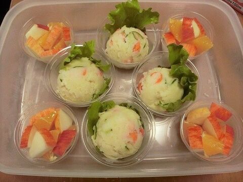 カップに詰めるだけ 簡単運動会弁当 暮らしニスタ カップに詰めるだけ 簡単運動会弁当 暮らしニスタ