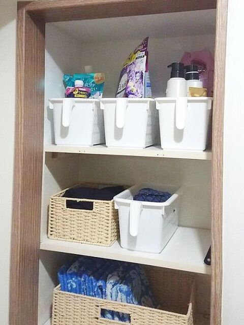 ストック収納 トイレットペーパーやティッシュペーパーなど 暮らしニスタ