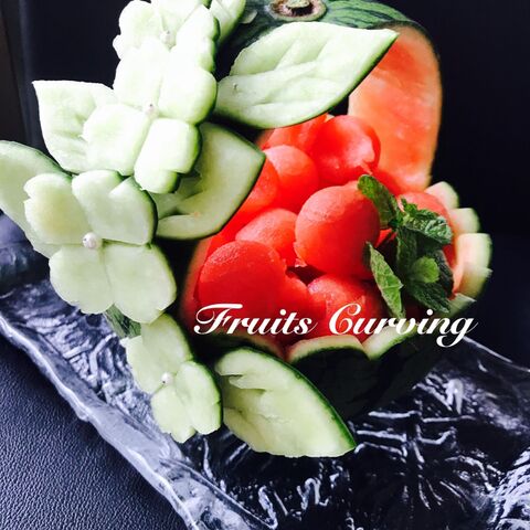 可愛いお花付き スイカのバスケット 暮らしニスタ 可愛いお花付き スイカのバスケット 暮らしニスタ