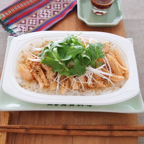 トレーのままで簡単 パックごはんレシピ サラダチキンのよだれ鶏めし 暮らしニスタ トレーのままで簡単 パックごはんレシピ サラダチキンのよだれ鶏めし 暮らしニスタ
