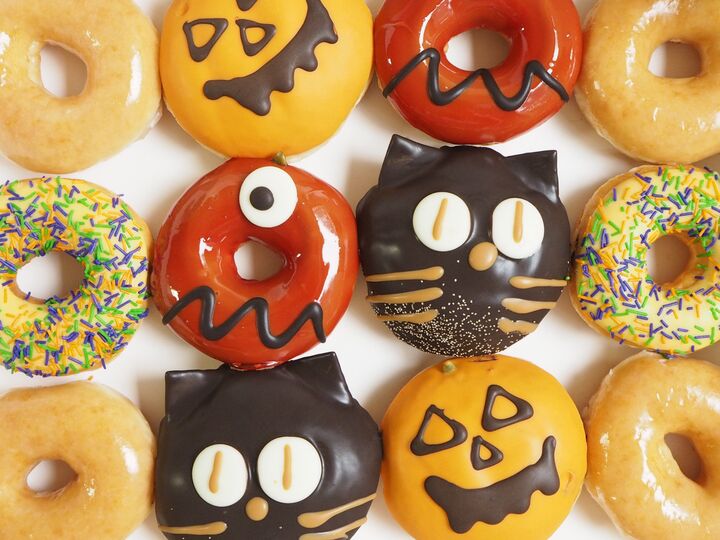 編集部が試食!クリスピー・クリーム・ドーナツのハロウィン限定ドーナツは秋の味覚がいっぱい♪