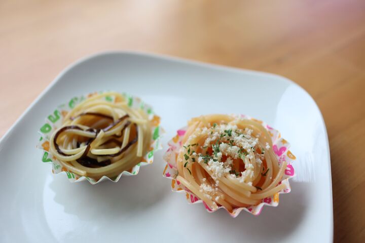 【お弁当悩みを解決!】5分で完成!レンチンすき間パスタ♪<やってみた>
