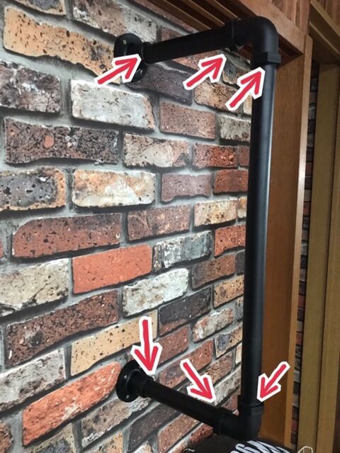 Diy セリア水道管風モジュールパーツで男前な雑誌収納 暮らしニスタ Diy セリア水道管風モジュールパーツで男前な雑誌収納 暮らしニスタ