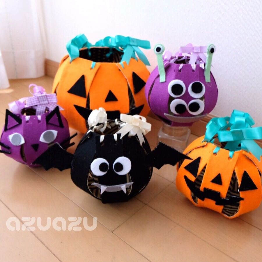 牛乳パックで作るハロウィンバッグ ディスプレイにも 暮らしニスタ