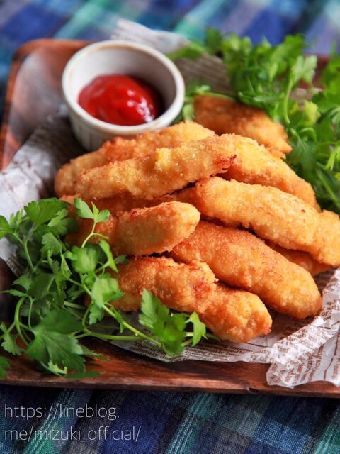 バッター液de超簡単 鶏むね肉のチーズフライ 揚げない 簡単レシピ 節約 お弁当 暮らしニスタ