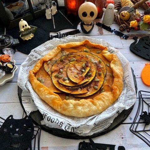 ずぼらさんでもok 型無しで作るパンプキンミートパイ 暮らしニスタ