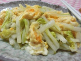 食材2つ☆　白菜とたまごだけで、激うま中華炒め