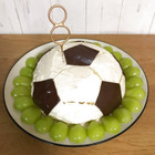 サッカー少年のお誕生日には大好きなサッカーケーキでお祝い^^