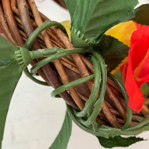 ワンコインで完成 100均で出来るリース 暮らしニスタ ワンコインで完成 100均で出来るリース 暮らしニスタ