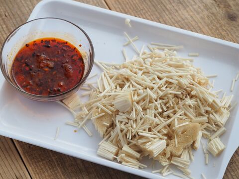 5分でご飯が止まらない 明太なめたけ 作り置き 大量消費 暮らしニスタ
