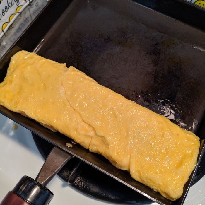 卵焼きを作ります。