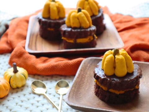 南瓜 クリームチーズが美味しい パンプキン デビルズケーキ 暮らしニスタ