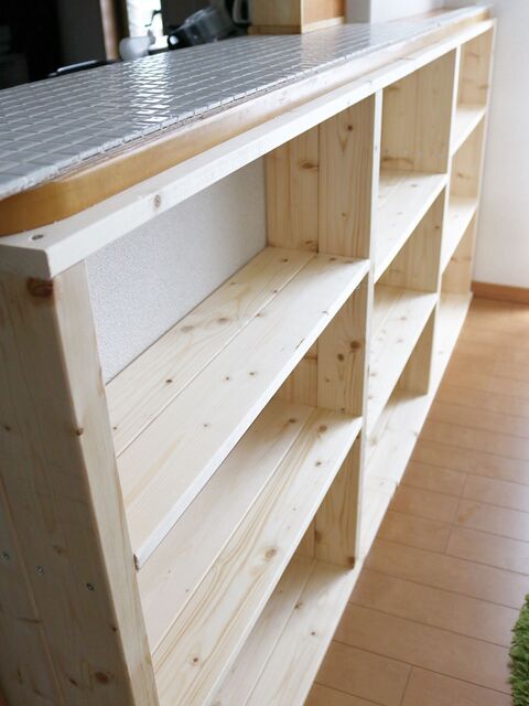 カウンター下をストック収納にdiy 暮らしニスタ カウンター下をストック収納にdiy 暮らしニスタ