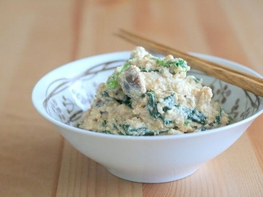 豆腐とピーナッツの白和え 暮らしニスタ