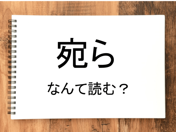 【宛ら】って読める?読めない!「読みたい漢字ファイル」vol.12