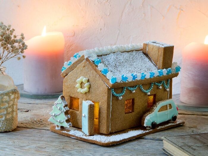 手作りヘクセンハウス-お菓子の家☆い〜い匂いでクリスマスを迎えましょ！