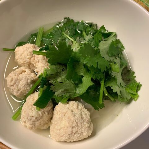 豆腐チキンボールのフォー 暮らしニスタ