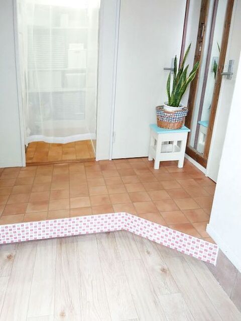 掃除が面倒な玄関のタイル 木目のクッションフロアへ変更 暮らしニスタ 掃除が面倒な玄関のタイル 木目のクッションフロアへ変更 暮らしニスタ