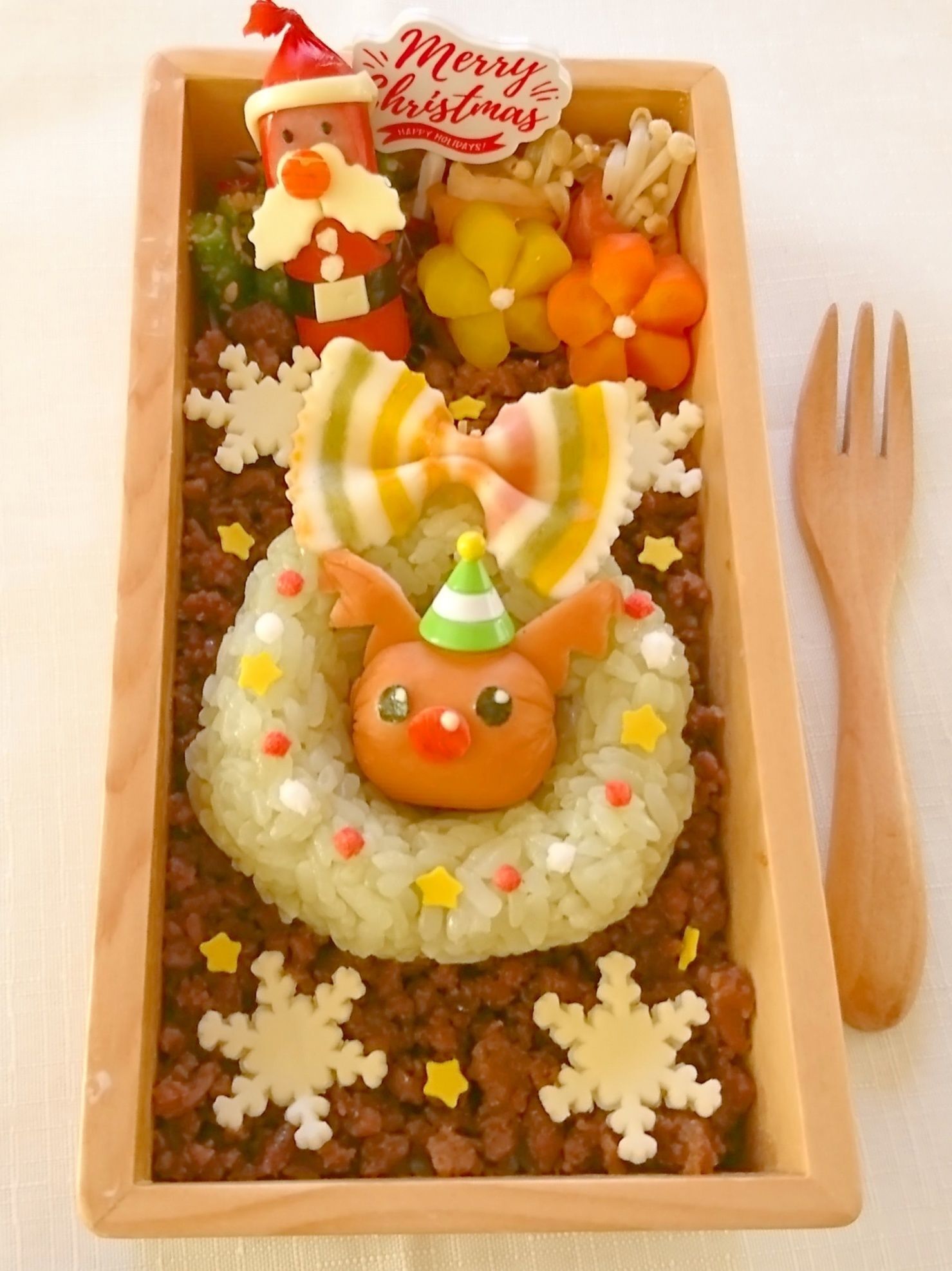 クリスマスわっぱ弁当