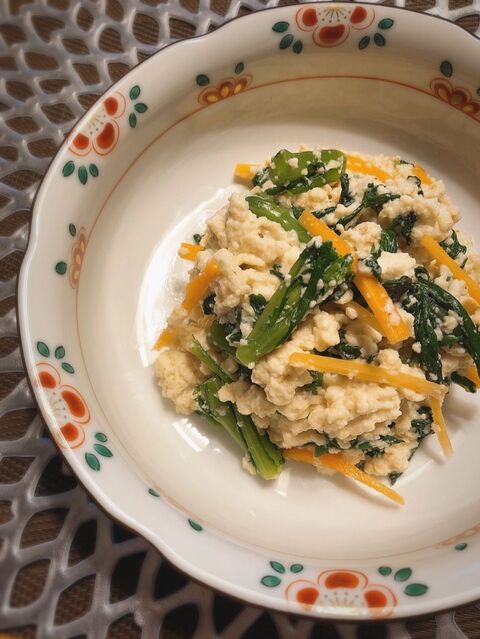 水切り不要 たった10分でできちゃう 厚揚げで作る白和え 暮らしニスタ