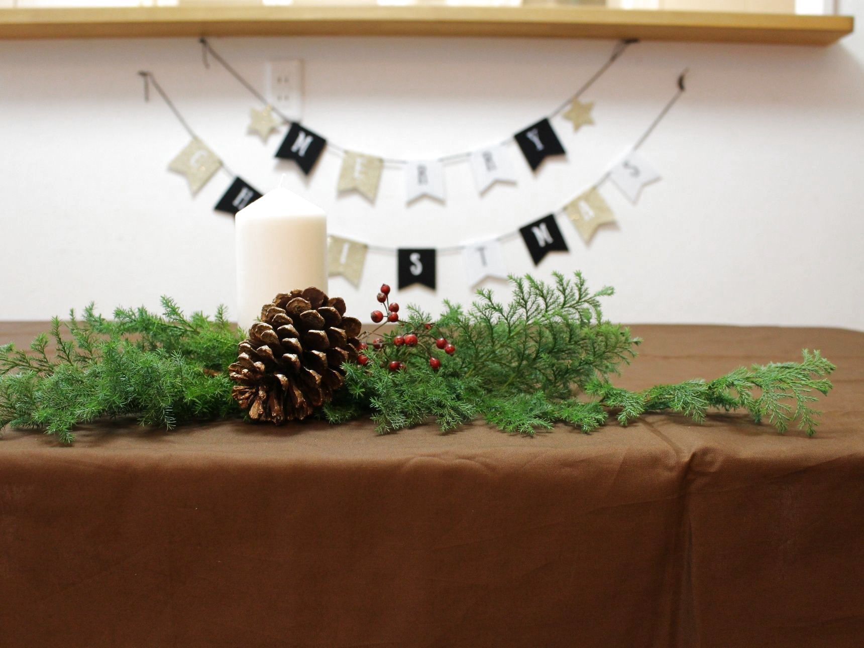 ちょっぴり大人なクリスマスのテーブル飾りにチャレンジ 暮らしニスタ