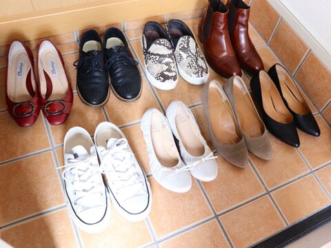 靴から選ぶだけ 着る服がない クローゼットのお悩み解消方法 暮らしニスタ