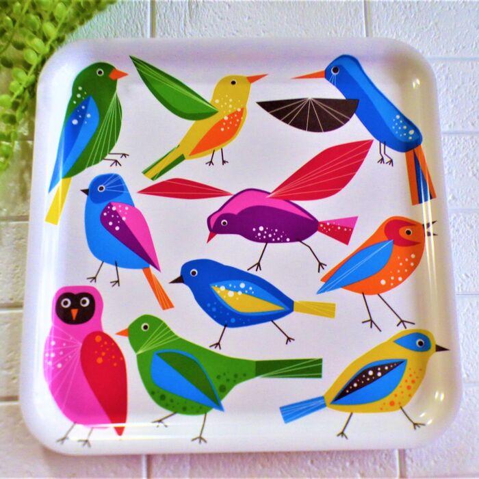 【IKEA】鳥のイラストがめっちゃ可愛い♡トレイ