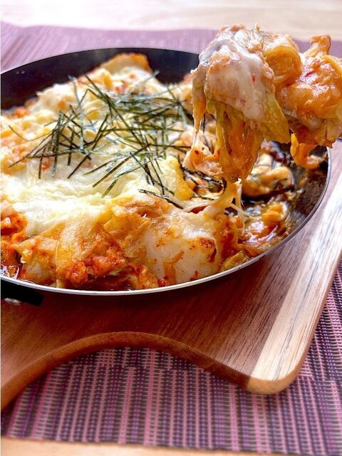 ツナとキムチで とろ りおもチーズ 暮らしニスタ