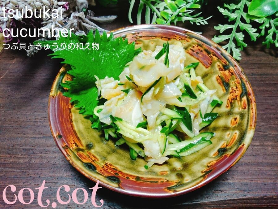 こりっこりの食感でおつまみにも一皿追加にも つぶ貝ときゅうりの和え物 暮らしニスタ こりっこりの食感でおつまみにも一皿追加にも つぶ貝ときゅうりの和え物 暮らしニスタ