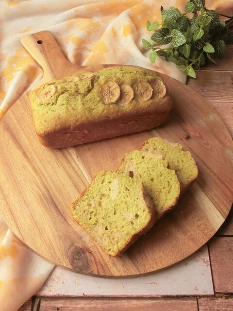 たっぷりバナナと抹茶のパウンドケーキ 暮らしニスタ たっぷりバナナと抹茶のパウンドケーキ 暮らしニスタ