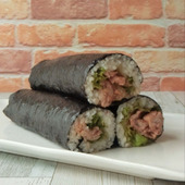 ピリ辛★豚キムチの恵方巻き