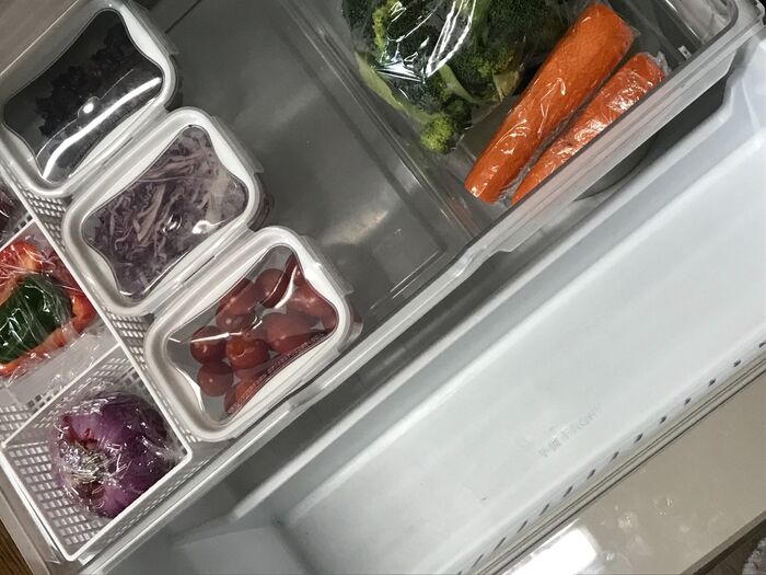 冷蔵室野菜室は？