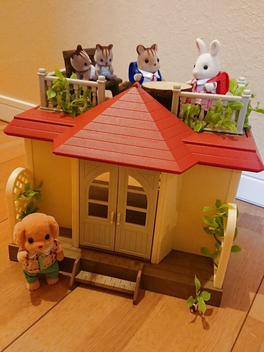 100均で可愛くdiyシルバニアファミリー 暮らしニスタ