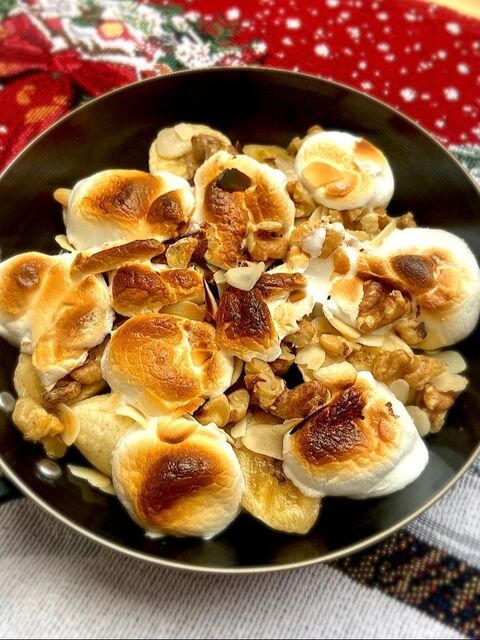 魚焼きグリルで 焼きマシュマロバナナ 暮らしニスタ