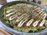 片栗粉で美味すぎる♪　キャベツだけなのに奥深いお好み焼き