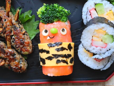 節分メニュー サーモンの赤鬼巻き寿司 暮らしニスタ 節分メニュー サーモンの赤鬼巻き寿司 暮らしニスタ