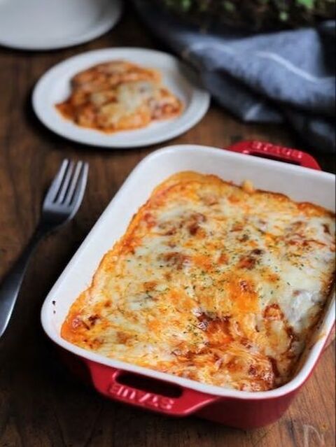 お餅が余ったら試してほしい おもちラザニア 暮らしニスタ