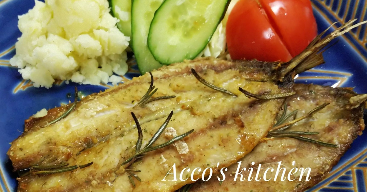 オーブンにおまかせの簡単 時短料理 節分におすすめ 大羽いわしのハーブ焼き 暮らしニスタ