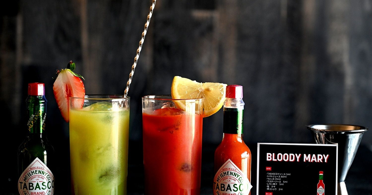 カクテル 2種類のtabascoを使って 刺激的おうちカクテル作ってみよーっ 暮らしニスタ